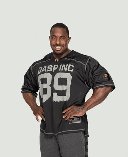 GASP NO1 FOOTBALL TEE BLACK