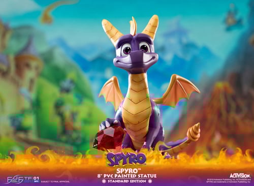 FIRST 4 FIGURES Spyro The Dragon Statue Figure