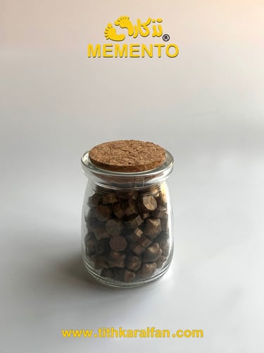 حبات شمع بني 150 حبة