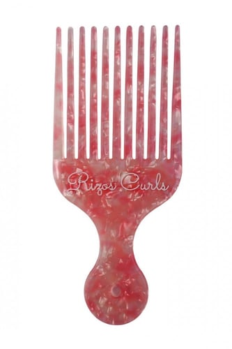 Rizos Curls Pink Hair Pick Comb