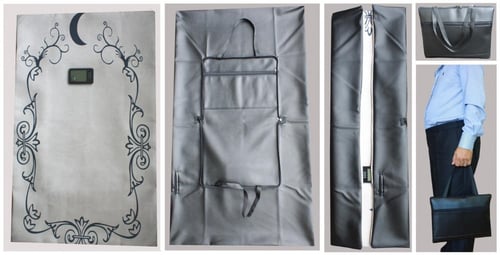 سجادة التيسير الرقمية مع بوصلة للقبلة ومواقيت الصل...