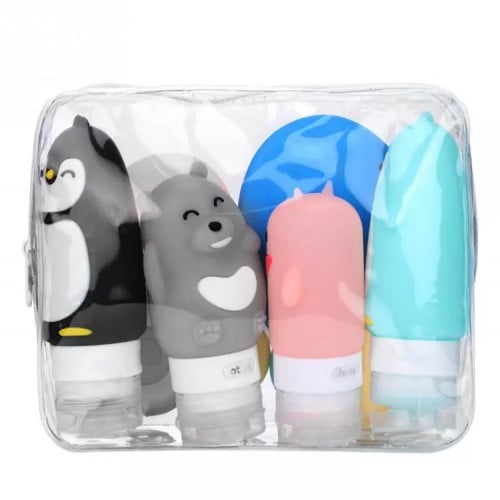 طقم علب سيليكون للتعبئة 10 قطع