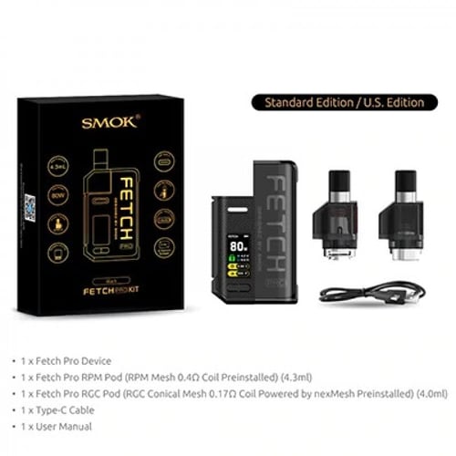 سحبة سموك فيتش برو كيت - SMOK FETCH PRO KIT 80W