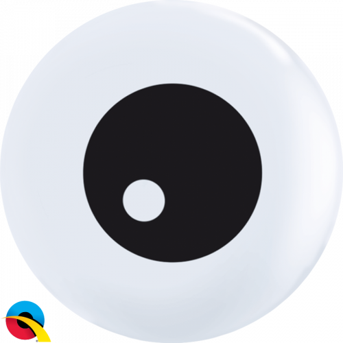LA230 05" WHITE 100CT EYEBALL 60299