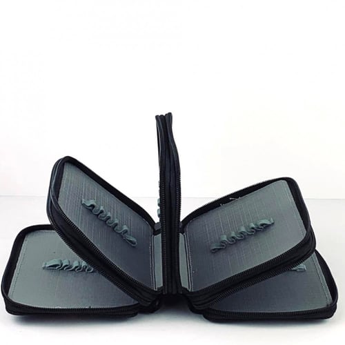 مقلمة بأربع طبقات لترتيب الألوان والاقلام