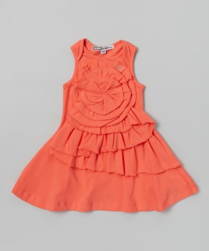 فستان قطن اطفال بكرانيش