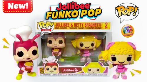 Funko Pop! Ad Icons Jollibee & Hetty Spaghetti 2-P...