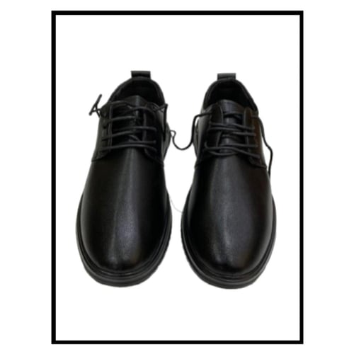 جزمة جلد برازيلي مطفي