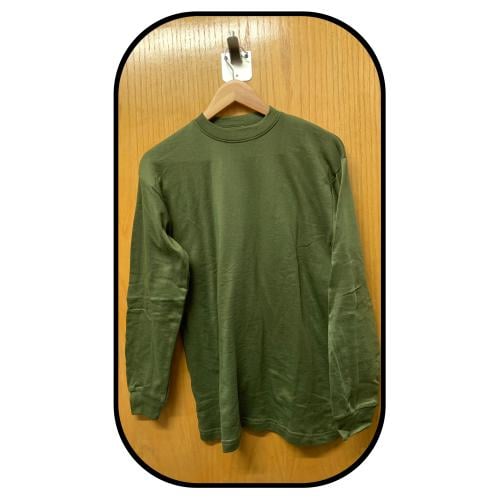 بجامة صوف خفيف زيتي