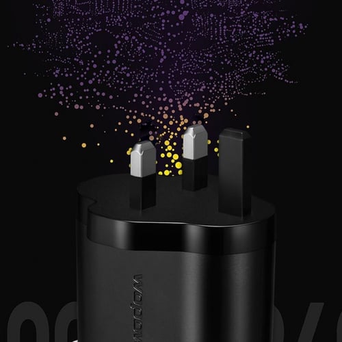 شاحن جداري وبو منفذين كوالكوم 3.0 وتقنية IQ