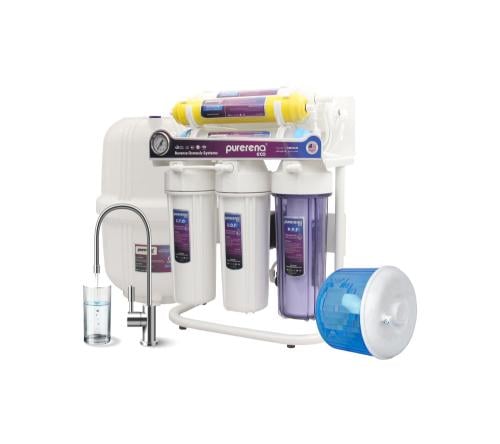 جهاز تحلية المياه 7 مراحل فيتنامي مع ستاند وساعة ض...