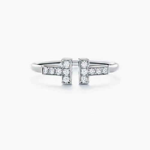 خاتم تيفاني فُل زركون : سلڤر