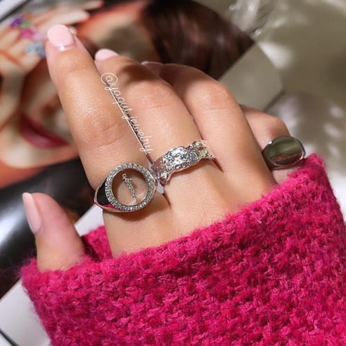 خاتم الاحرف عربيه : سلڤر