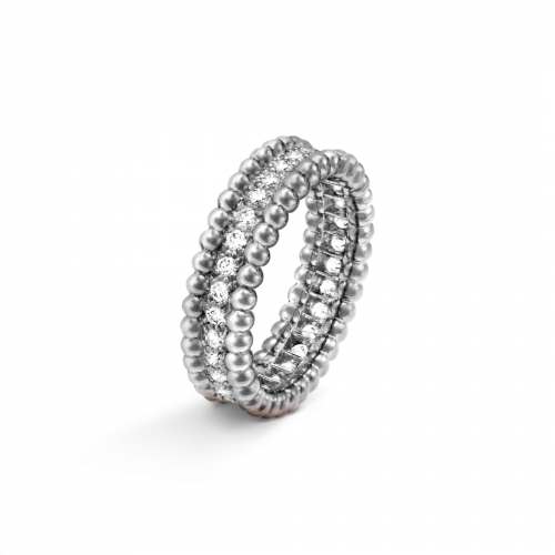 خاتم بيرليه فُل زركون : سلڤر