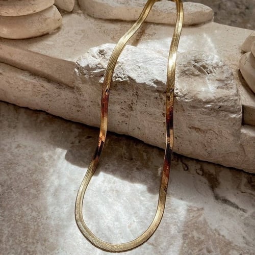 عقد فلات 5mm : قولد