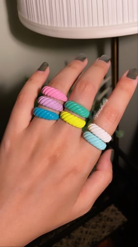 خاتم مميز : اخضر