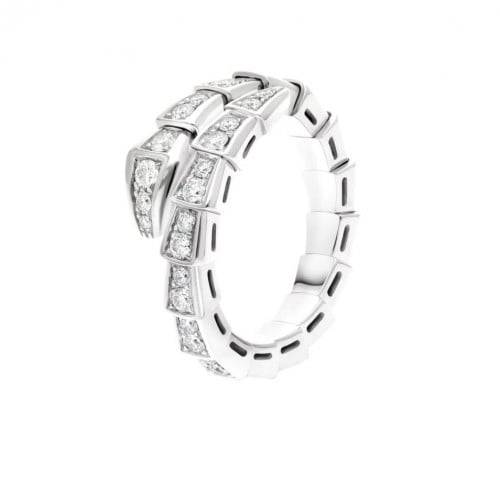 خاتم سيربنتي فُل زركون : سلڤر