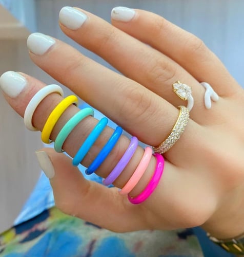 خاتم ساده : بنك