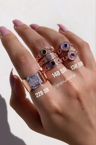 خاتم الرولكس : ازرق