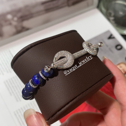 اسواره الاحجار الكريمة ازرق : سلڤر