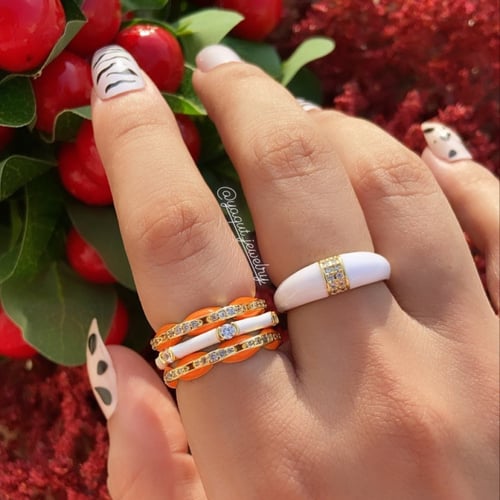 خاتم نيون : اورنج