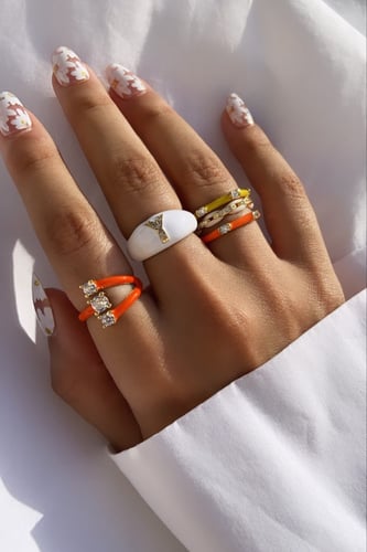 خاتم نحيف : اورنج