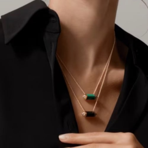 سلسال لي بيرلانغو حجر اسود : قولد