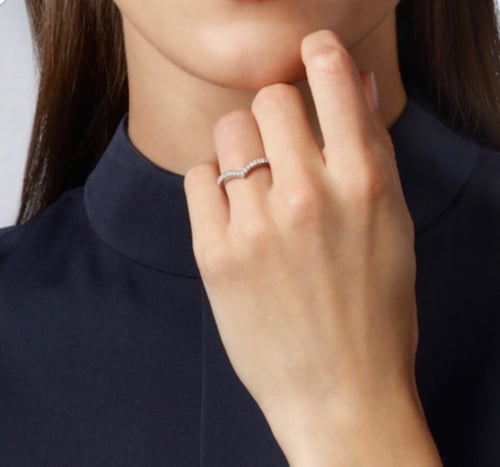 خاتم جوزفين فُل زركون : سلڤر