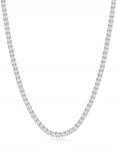 عقد التنس 3mm : سلڤر