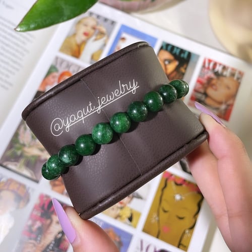 اسواره سيف الاحجار الكريمة سلڤر : حجر اخضر