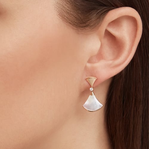 حلق ديفاز دريم روز قولد : حجر صدف