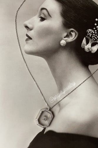 سلسال حجر الزركون مربع : سلڤر