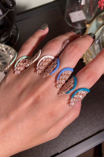 خاتم أنجل روز قولد : سماوي