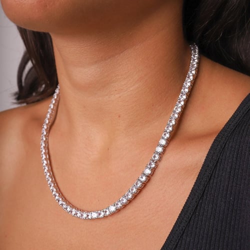 عقد التنس 5mm : سلڤر