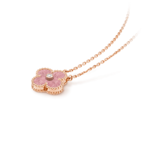 سلسال ڤينتاج ألامبرا روز قولد : حجر رودونيت