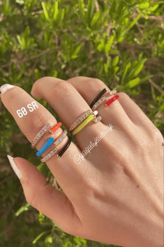 خاتم ميليسا كاي : اصفر