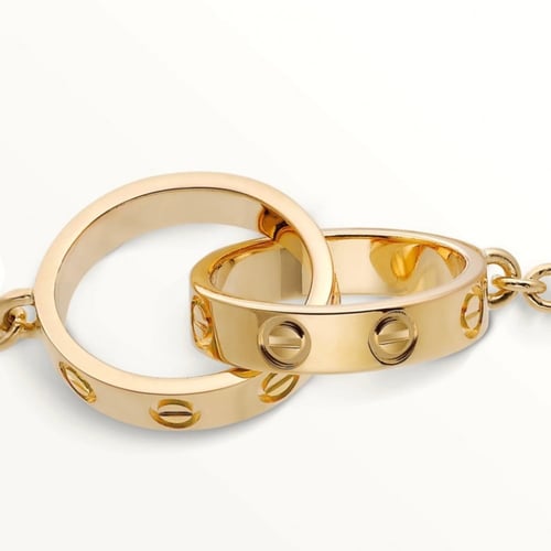 اسوارة LOVE - قولد