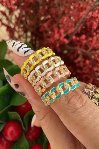 خاتم جنزير : تركواز