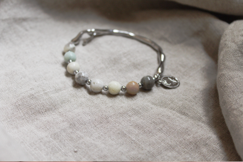 Amazonite x Silver Bracelet