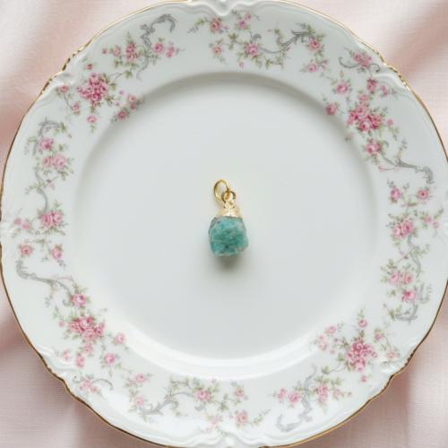 Fluorite - Raw Crystal Pendant