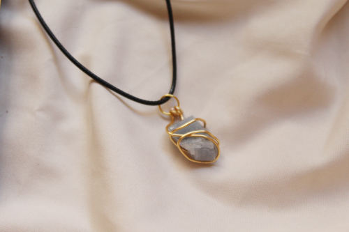 Topaz Raw Necklace
