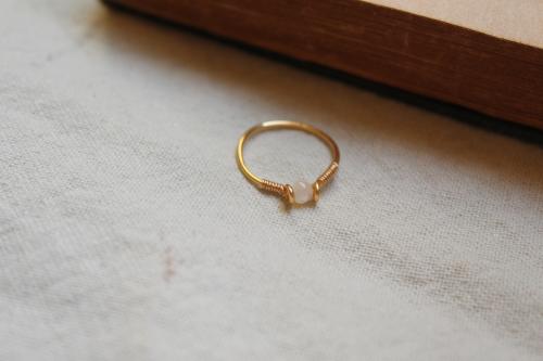 Mother of Pearls 18K Gold Plated Handmade Ring