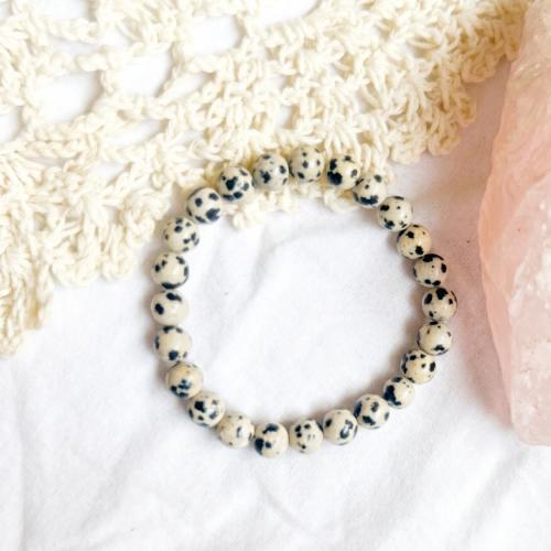 Dalmatian Jasper Bracelet