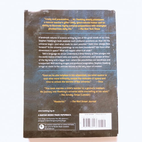 A brief history of time - Stephen Hawking