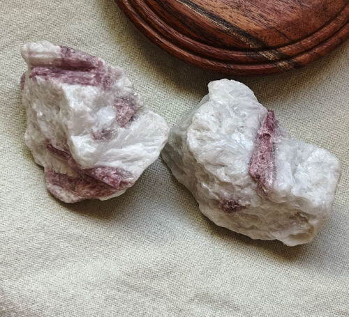 Medium Red Tourmaline Raw
