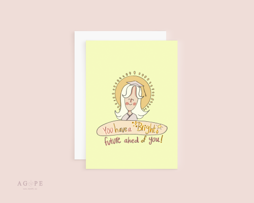 Bright Future Graduation Card