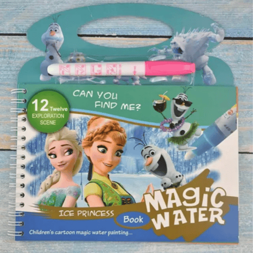 دفتر التلوين السحري المائي لتطوير مهارة الطفل