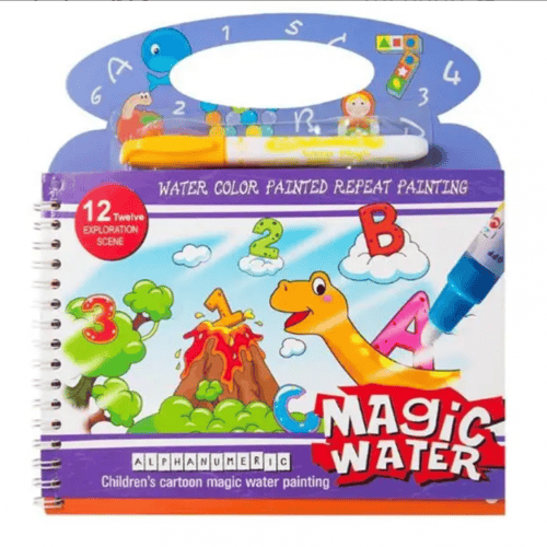 دفتر التلوين السحري المائي لتطوير مهارة الطفل