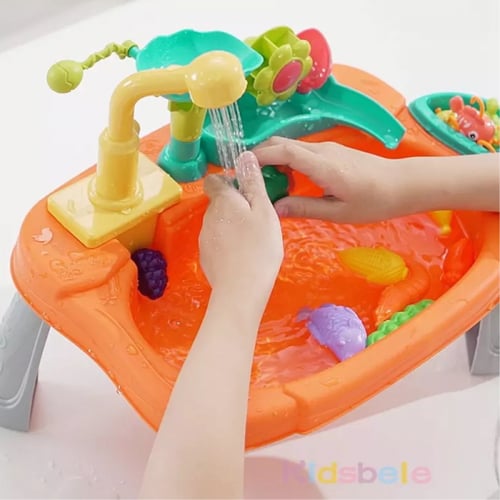 لعبة مغسلة صحون و صيد الاسماك