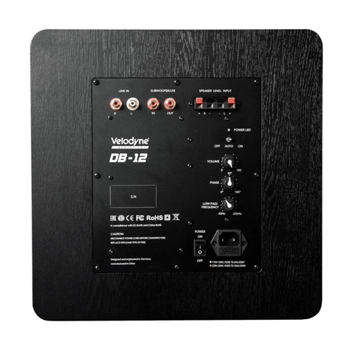 Velodyne Acoustics Deep Blue 12 - Active Subwoofer